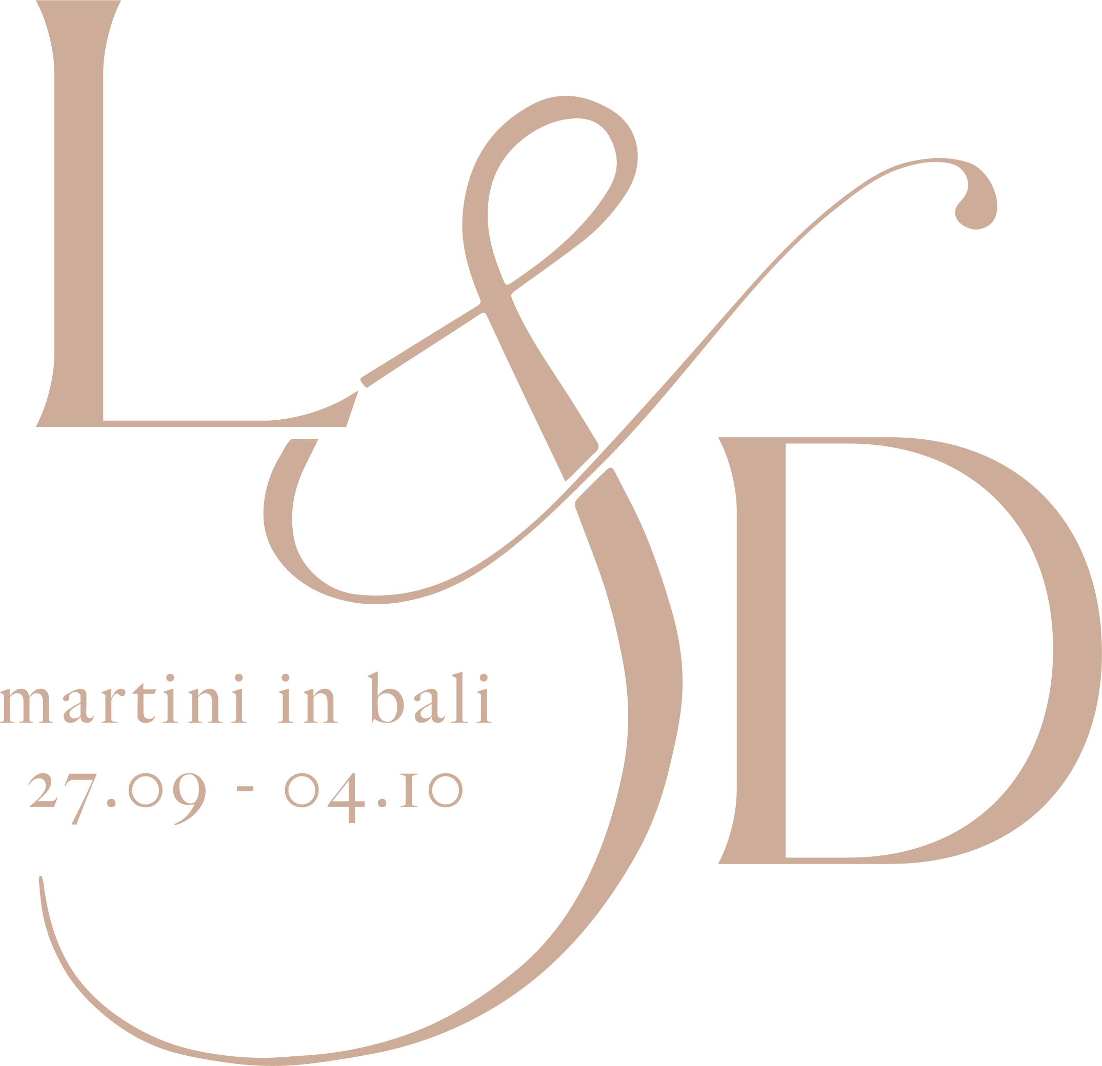 Laura & Davis Logo